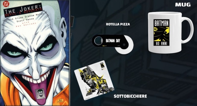 Sabato 21 settembre Batman Day! 80 anni dell'uomo pipistrello!