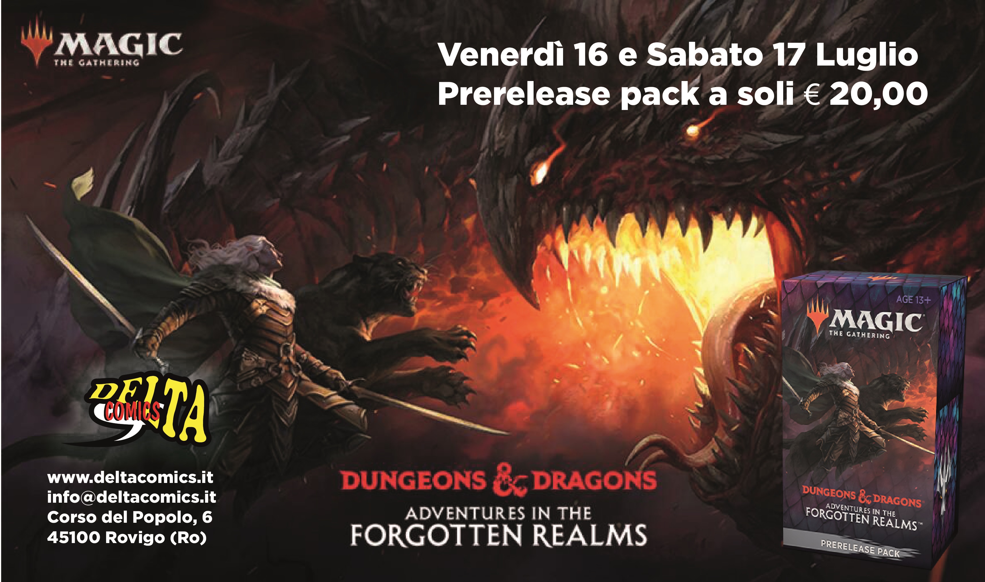 Prerelease Pack Magic The Gathering FORGOTTEN REALMS D&D