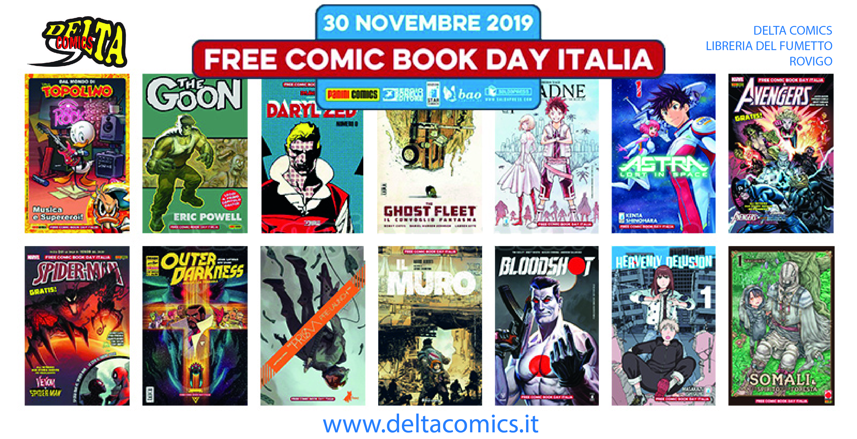 Ritorna il free comic book Day!