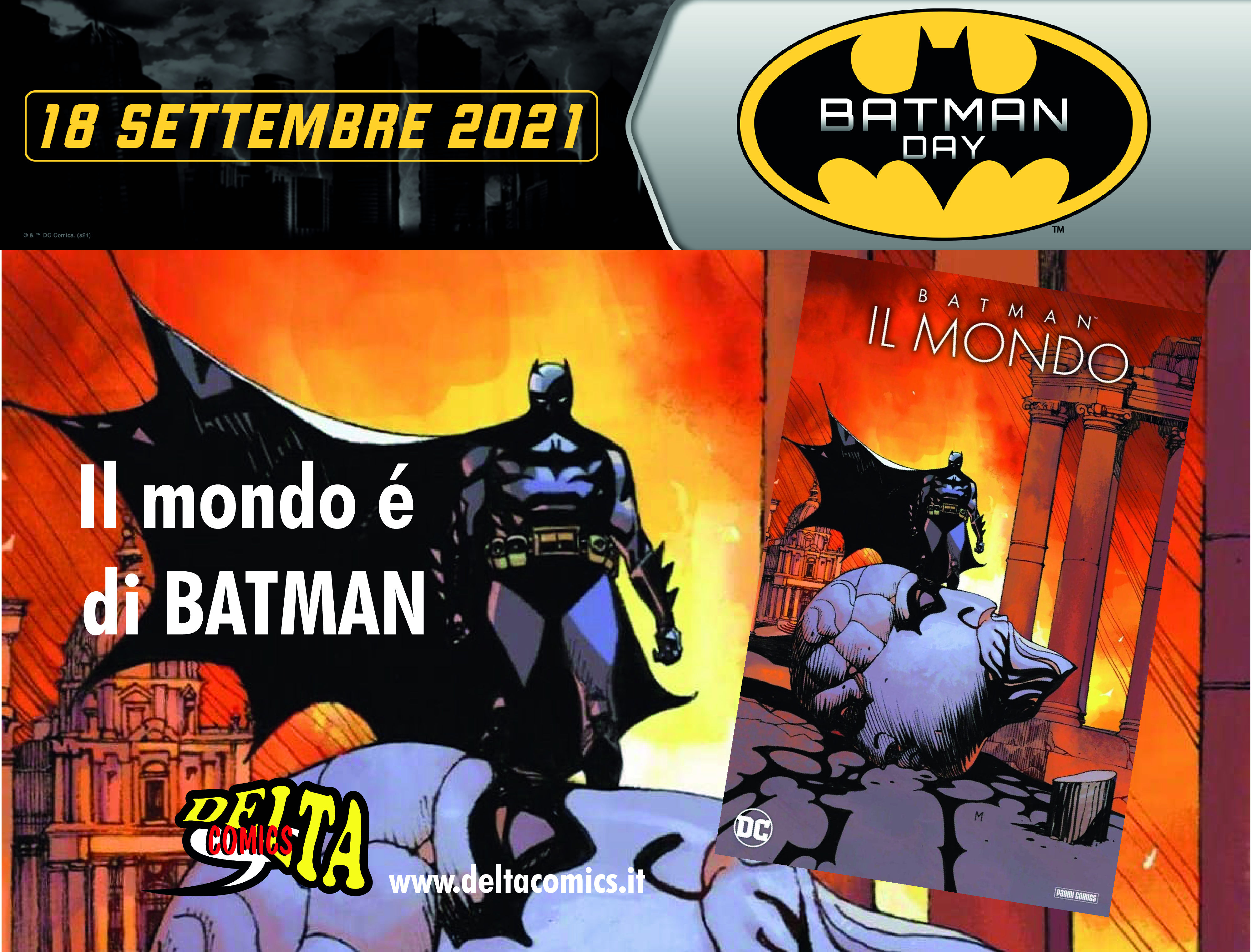 Batman Day 2021 - Il mondo è di Batman!