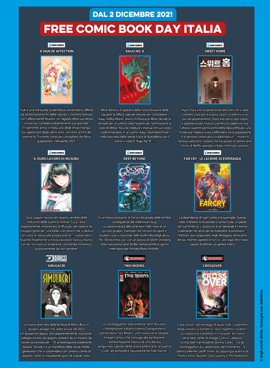 Ritorna il FREE COMIC BOOK DAY ITALIA alla Delta Comics