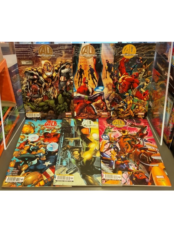  AGE OF ULTRON - COVER A ULTRON - MARVEL MINISERIE - Serie Completa 1/6 - Panini Comics