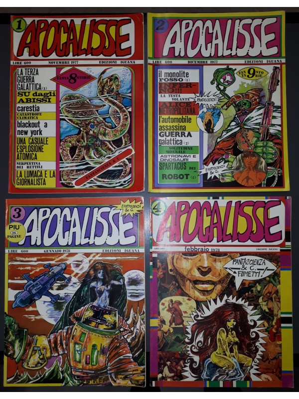 Apocalisse - Edizioni Iguana - Serie completa 1/4