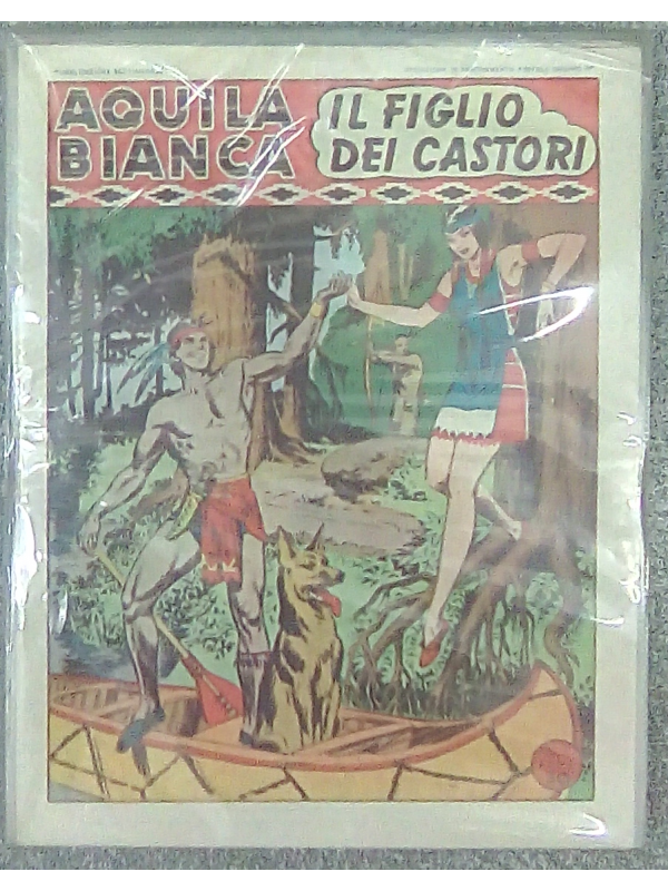 Aquila Bianca - Casa Editrice A.R.C. - Ristampa Anastatica - Serie completa 1/28 