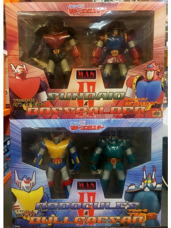 Astro Robot (Astrorobot) - Blocker Corps IV Machine Blaster - MAS - CM'S - Set completo di 4 robot