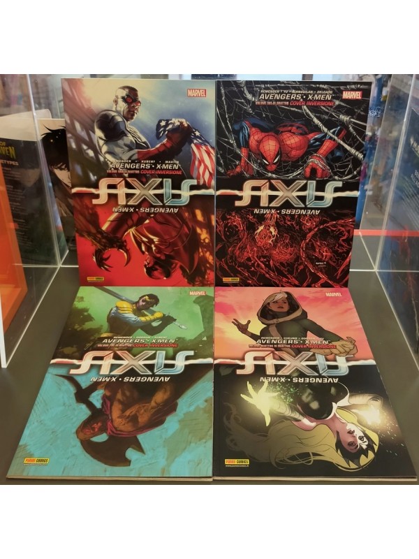 AXIS - Avengers / X-Men - Cover Inversione - Marvel Miniserie - Serie Completa 1/4 - Panini Comics