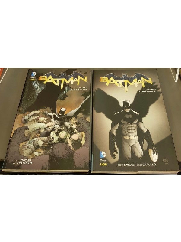 Batman - La Corte dei Gufi / La Città dei Gufi - New 52 Library (2015) - Pack 2 volumi - RW Lion