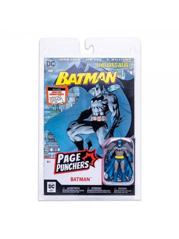 Batman (Batman Hush) - DC Page Punchers Action Figure (8 cm) - McFarlane Toys