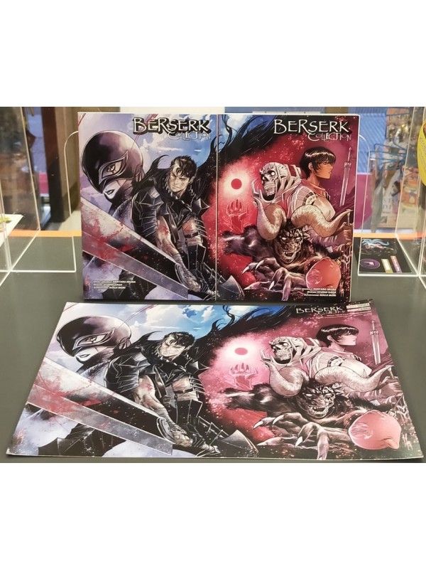 PACK BERSERK COLLECTION 42 VARIANT ESCLUSIVA FUMETTERIE + BERSERK COLLECTION 42 VARIANT ESCLUSIVA SITO PANINI + STAMPA 