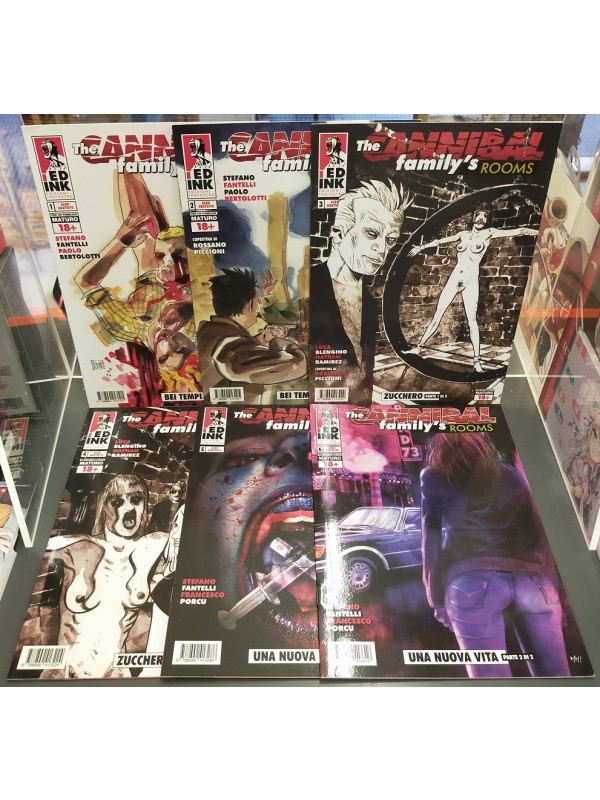 The Cannibal Family's Rooms - Serie Completa 1/6 - Edizioni Inkiostro