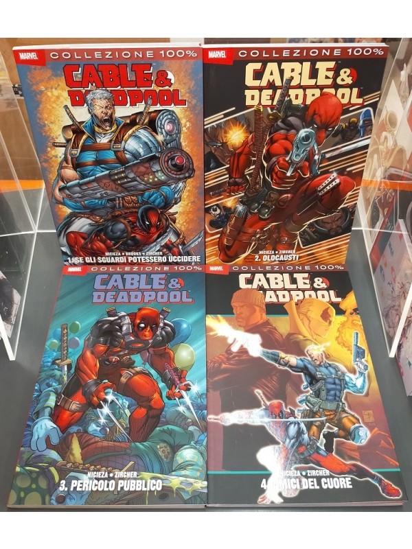 Cable & Deadpool - Collezione 100% - Sequenza in blocco 1/4 - Panini Comics