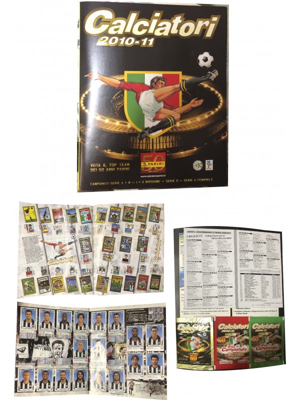 Calciatori Panini 2010-11 - Album di figurine completo 50 Anni - Panini