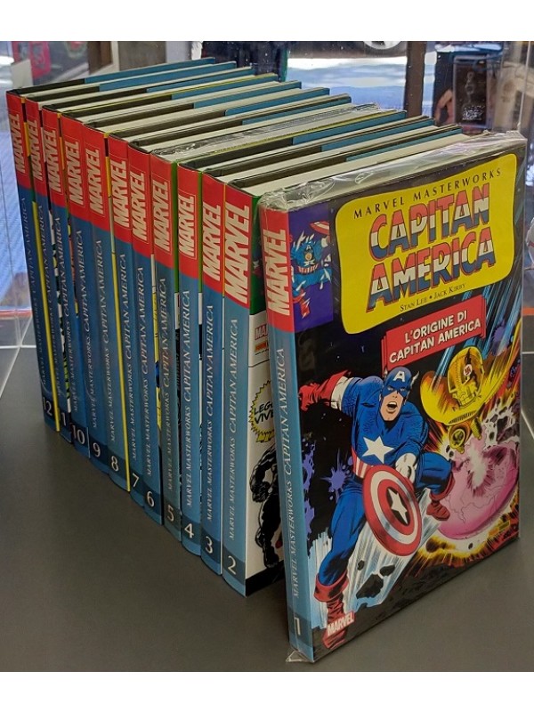 Capitan America - Marvel Masterworks - Sequenza in blocco 1/12 - Panini Comics 
