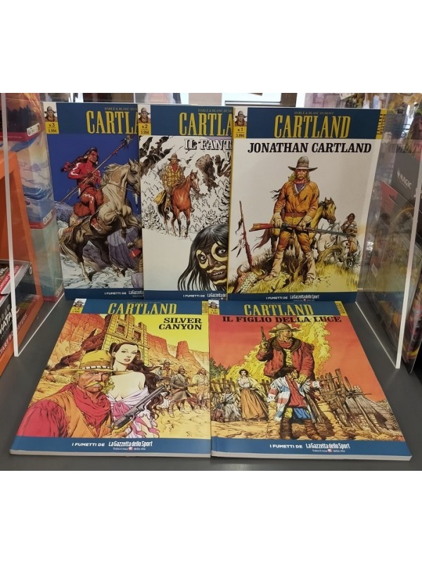 Cartland - Collana Western - La Gazzetta dello Sport - Serie Completa 1/5