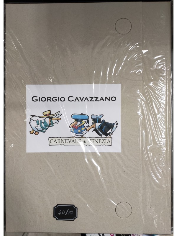 Giorgio Cavazzano - Carnevale di Venezia - Portfolio - Copia 40 di 80 esemplari