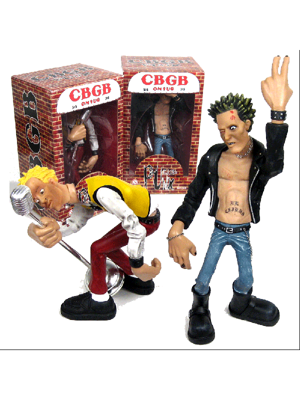 Badd Apple + Maxx - Punk Club - CBGB OMFUG Set di 2 Figure