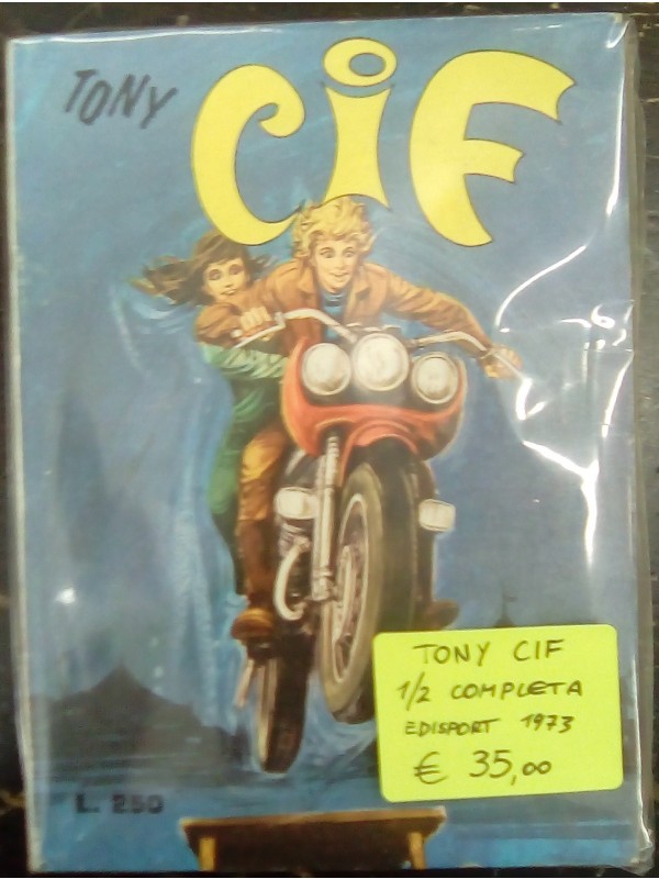 Tony Cif (1973) - Edisport - Serie completa 1/2