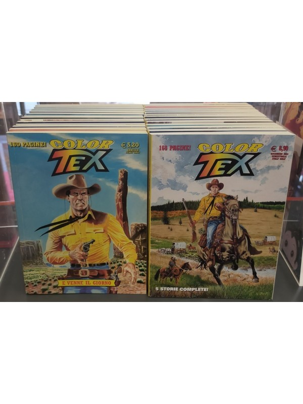 Color Tex - Sergio Bonelli Editore - Sequenza in blocco 1/26
