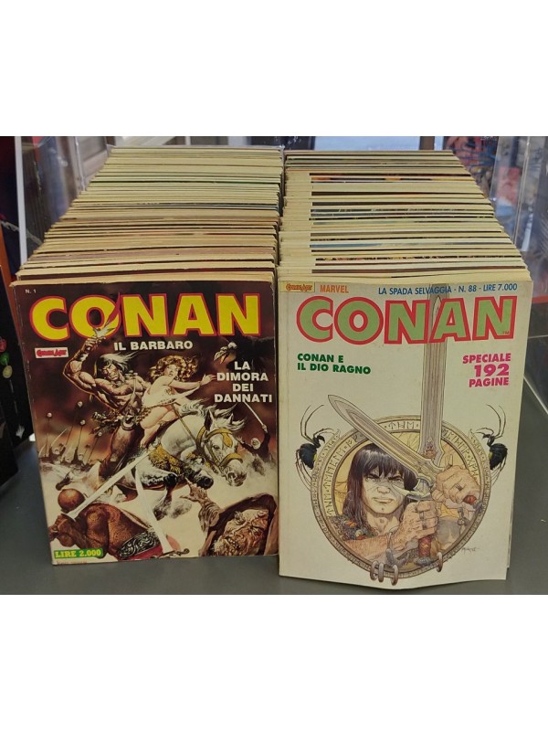 Cona Il Barbaro / La Spada Selvaggia - Prima Serie completa 1/88 - Comic Art