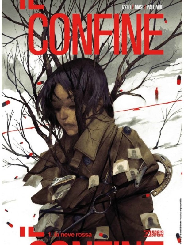 Il Confine - Sergio Bonelli Editore - Sequenza in blocco 1/6 + 6 Stampe omaggio