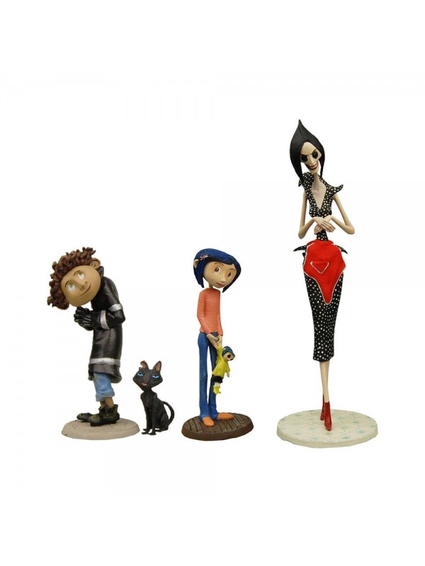 Coraline - Set di 4 Figure - Laika/Neca