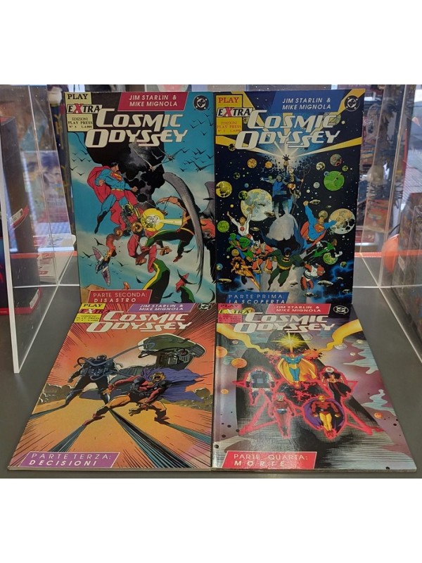 Cosmic Odyssey - Play Extra - Play Press - Serie completa 1/4