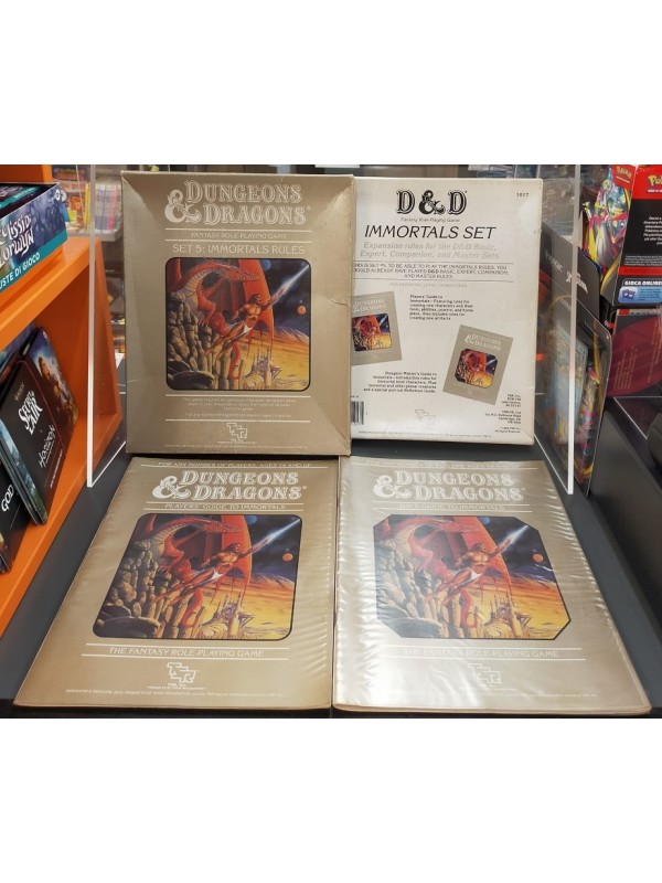 Set 5: Immortal Rules - Dungeons & Dragons (D&D) - Fantasy Role-Palying Game - Boxed Set -TSR Inc. (Lingua Inglese)