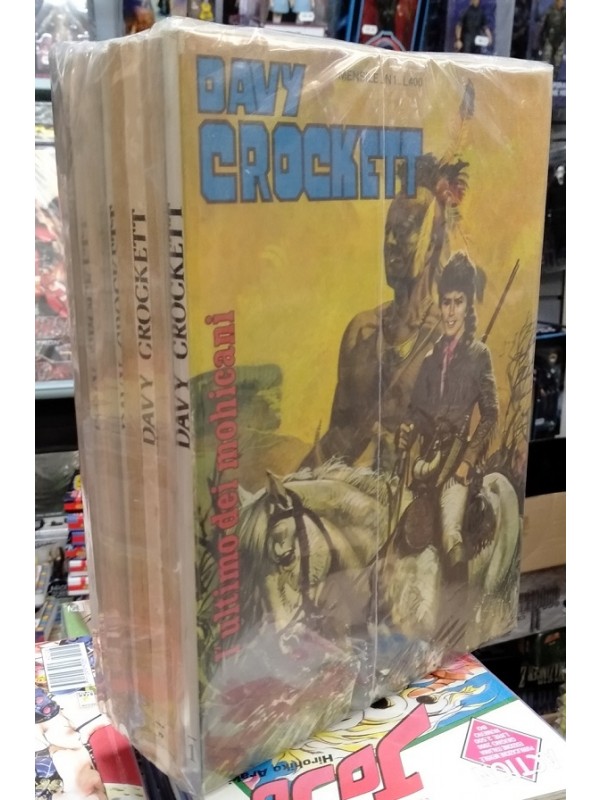 DAVY CROCKETT - 1975 - Edizioni Edinational - Serie completa 1/8