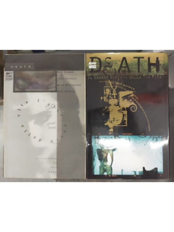 Death - L'Alto Costo della Vita + Il Grande Momento della tua Vita - Pack 2 miniserie complete - Volumi cartonati con sovraccoperta - Magic Press