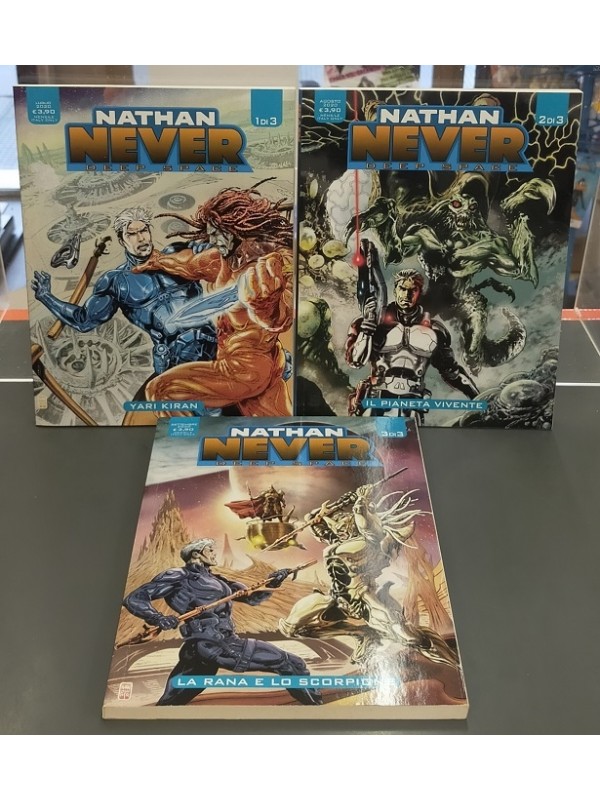 Nathan Never - Deep Space - Serie Completa 1/3 - Bonelli