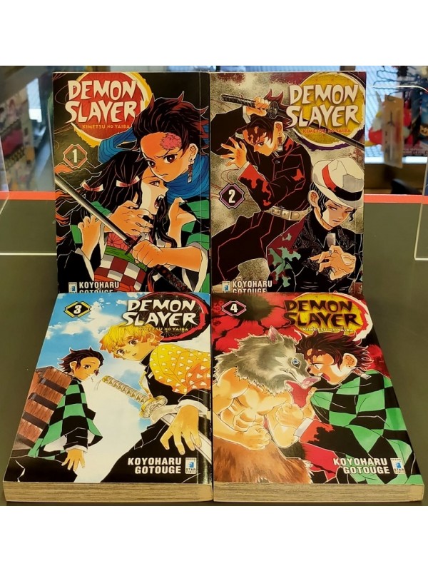 Demon Slayer - Kimetsu No Yaiba - Big - Prima Edizione - Sequenza in blocco 1/4 - Star Comics