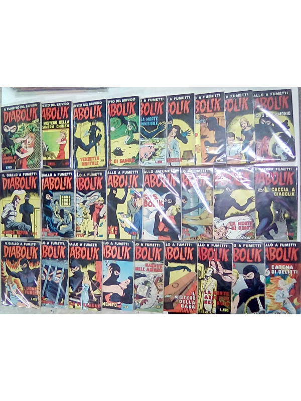 DIABOLIK -  Seconda serie completa 1/26 originali - Astorina