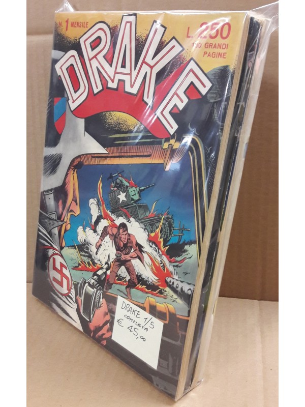 Drake - SAES Editore - 1969 - Serie completa 1/5