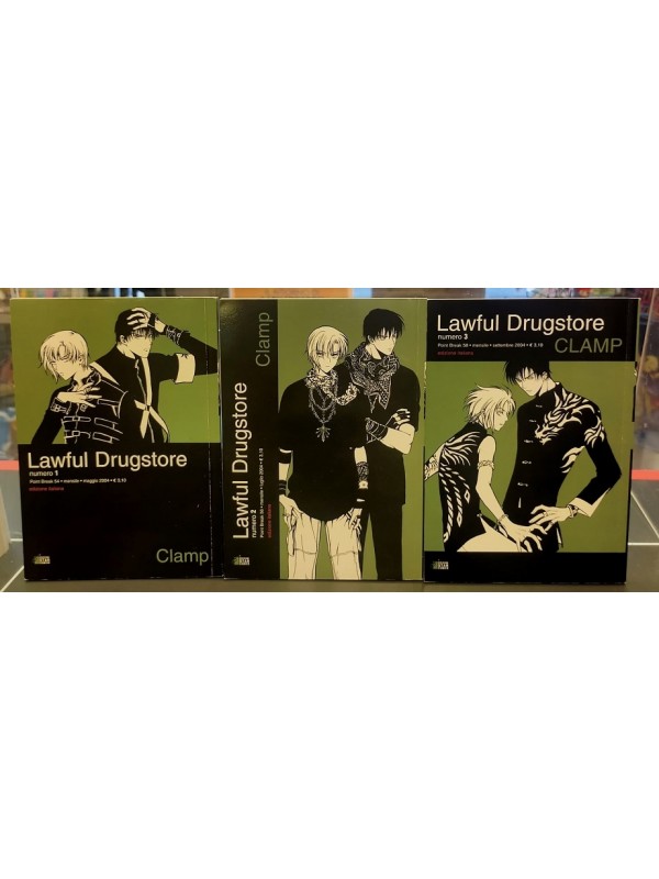 Lawful Drugstore - Point Break (2004) - CLAMP - Serie Completa 1/3 - Star Comics