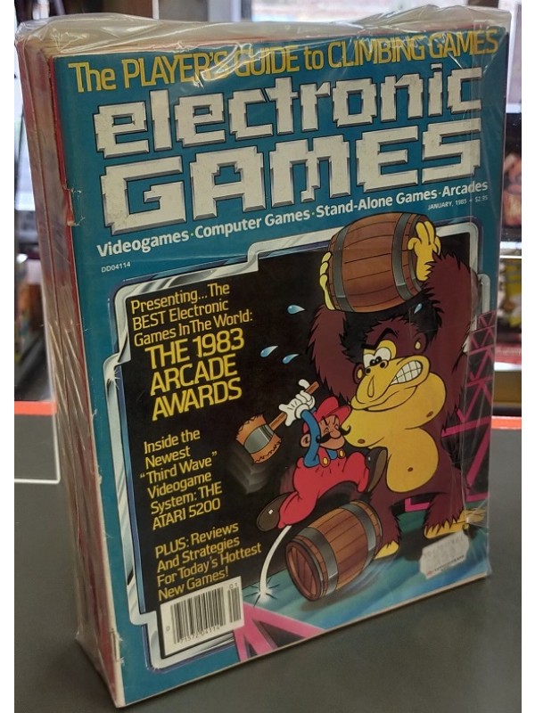 Electronic Games - Annata 1983 completa (12 numeri Gennaio / Dicembre) - Riviste in Lingua Inglese