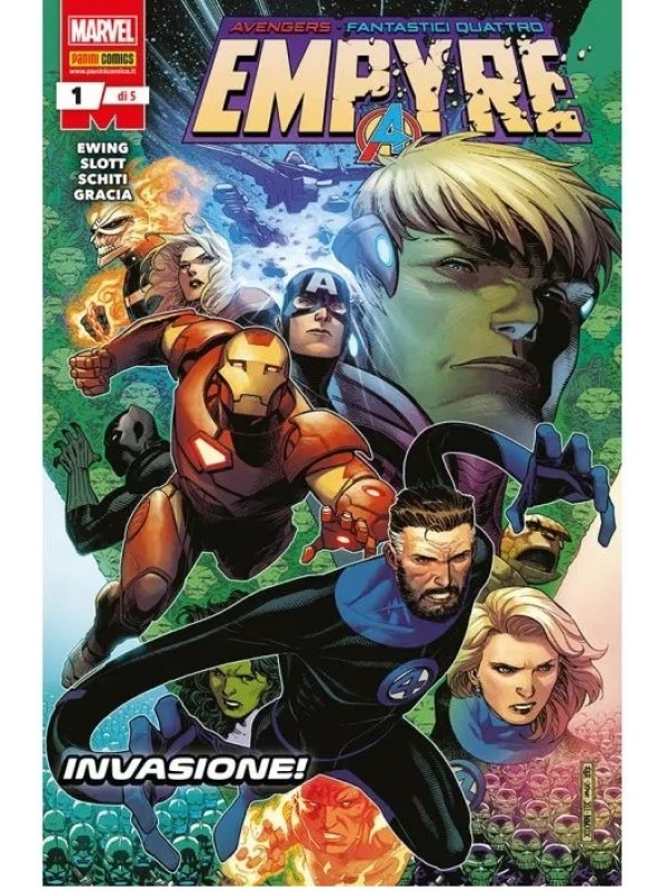 Empyre - Marvel Miniserie - Panini - Serie completa 1/5 + Speciale La Strada Verso Empyre