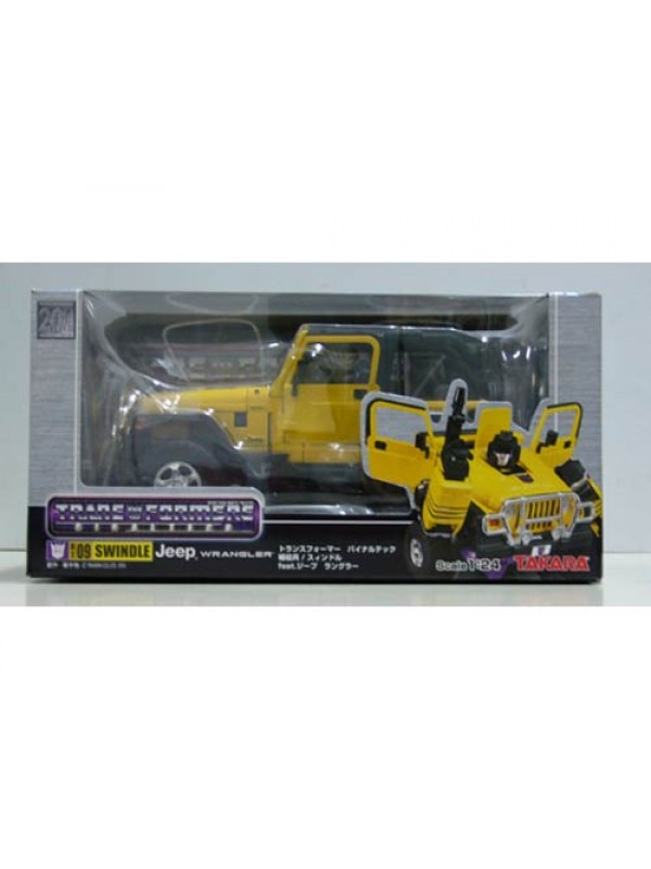 Swindle - BT 09 - Transformers Binaltech - Jeep Wrangler - Takara