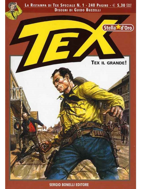 TEX Stella D'oro - Sergio Bonelli Editore - Sequenza in blocco 1/12