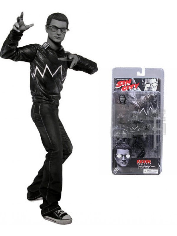 SIN CITY - KEVIN B/W Serie 2 - Action Figure 7" - black & white version