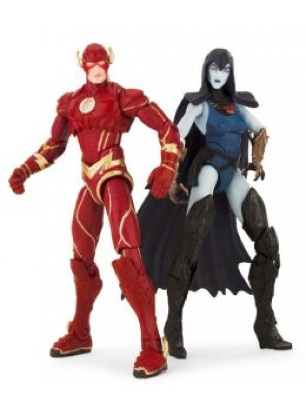 The Flash Versus Raven - Injustice - Gods Among Us - Action Figure 2-Pack
