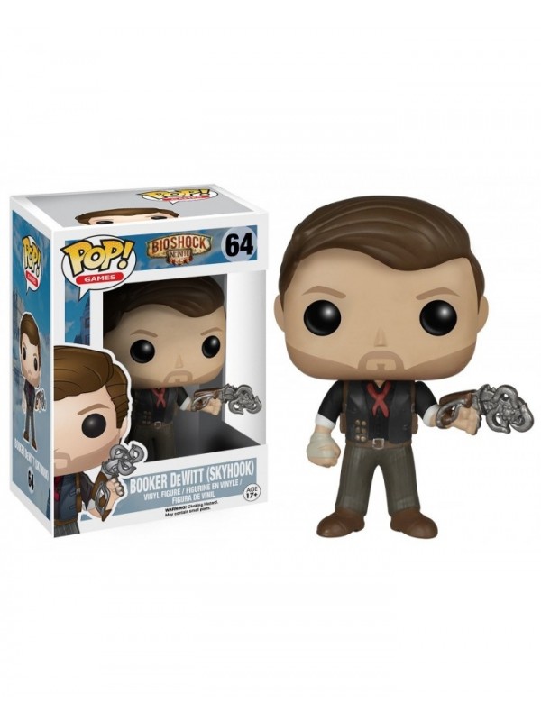 Booker DeWitt (SkyHook) - Bioshok Infinite - Vinyl Figure Games - Funko - Pop! 64