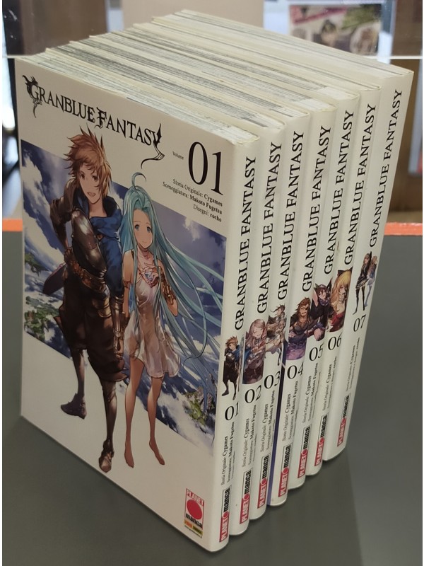 Granblue Fantasy - Serie completa 1/7 - Prima Edizione - Planet Manga (Panini Comics)