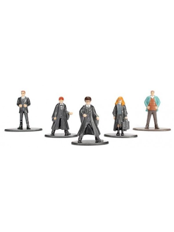 Harry Potter Nano Metalfigs - 5 Pack figure Collector's Set (Pack A) - Jadatoys