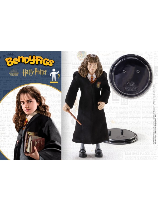 Hermione Granger - Harry Potter - Wizarding World - Bendyfigs - Series 1 - Noble Toys