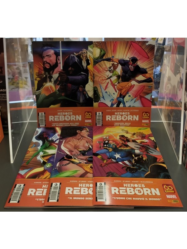 Heroes Reborn - Marvel Miniserie - Serie Completa 1/5 - Panini Comics