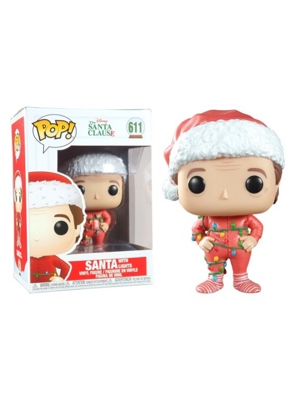 Santa with Lights - The Santa Clause - Disney - Vinyl Figure - Funko - Pop! 611