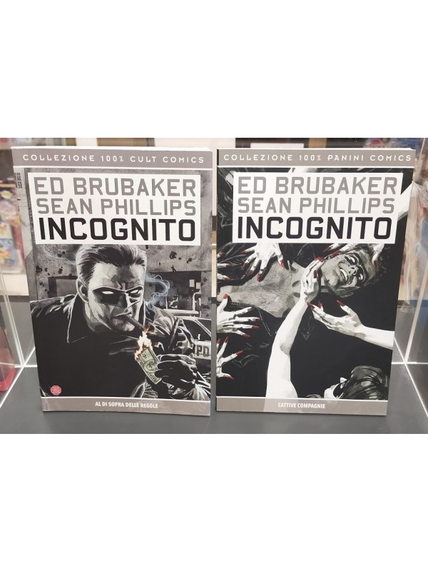 INCOGNITO - 100% CULT COMICS - Serie completa 1/2 - Panini Comics