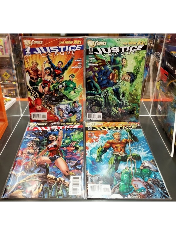 Justice League - The New 52 - Serie originale U.S.A. - Sequenza in blocco 1/4 - DC Comics
