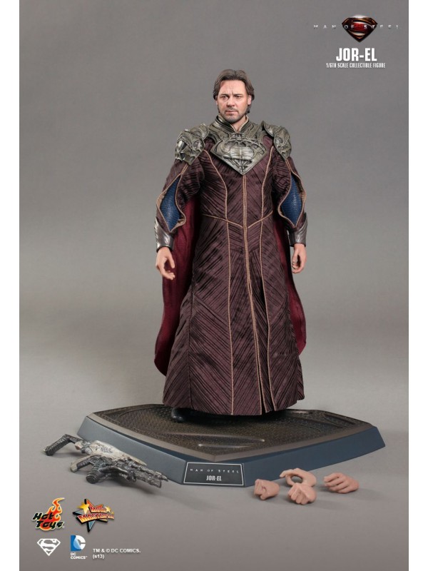 JOR-EL - SUPERMAN MAN OF STEEL - HOT TOYS Collector's Edition MMS201 - 1/6th scale collectible figure