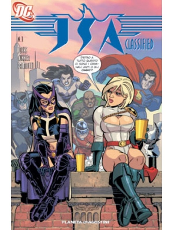 JSA Classified - Planeta DeAgostini - Sequenza in Blocco 1/5